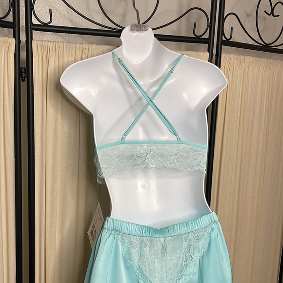 NEW- DREAMGIRL 2PC MINT LINGERIE SET SIZE SMALL - Picture 8 of 11
